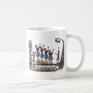 Süße Dame Singers Kaffeetasse
