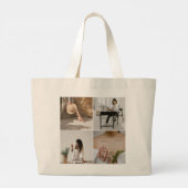 Süße Damen-Tasche Jumbo Stoffbeutel (Rückseite)