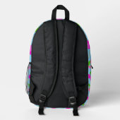 Süße Decora Kei Kirschmuster Bedruckter Rucksack (Rückseite)