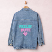 Süße Denim-Jacke Jeansjacke (Hangar)