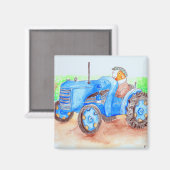 Süsse der Bauer Guinea Schweinefleisch Magnet (Vorderseite/Rückseite)