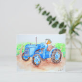 Süsse der Bauer Guinea Schweinefleisch Postkarte (Stehend Vorderseite)