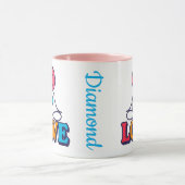 Süsse der Diamond-Liebe Tasse (Zentrum)