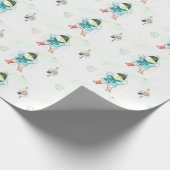 Süsse der Guinea Schneeangel-Malerei Geschenkpapier (Ecke)