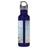 Süsse der Guinea Schweinefleisch an der Küste Male Edelstahlflasche (Rückseite)