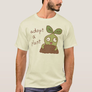 Süße Derpy-Sprosse Adoptiere eine Pflanze Garten-D T-Shirt