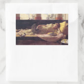 Süße des Nichts tun (Dolce far Niente) Rechteckiger Aufkleber (Tasche)