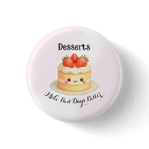 Süße Dessert-Button-Nadel