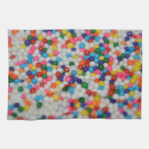 Süße Dessert Regenbogen Muster Torte Cupcake Kunst Küchentuch