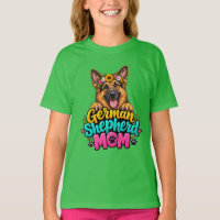 Süße Deutsche Schäferhund-Mama Blumenkrone - GSD H