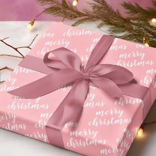 Süße Dezember-Winter-Saison-Feiertags-Wortkunst Geschenkpapier