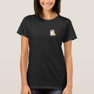 Süße Dicke Corgi-Einhorn-Tasche T-Shirt