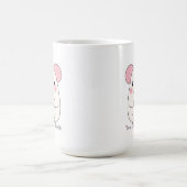 Süße dicke Maus Kaffeetasse (Mittel)