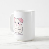 Süße dicke Maus Kaffeetasse (Vorderseite Links)