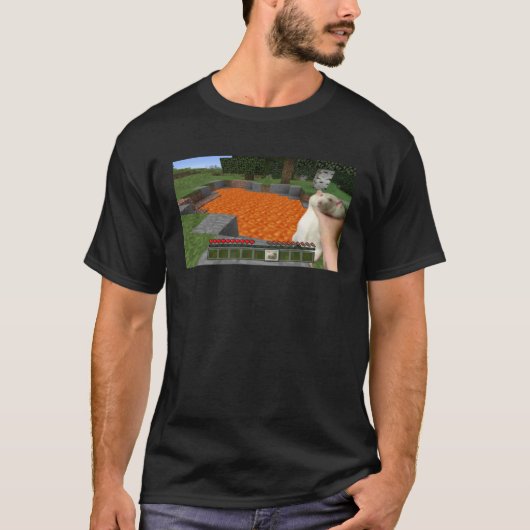 Süße dicke Ratte wird gegriffen Meme T-Shirt (Vorderseite)