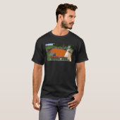 Süße dicke Ratte wird gegriffen Meme T-Shirt (Vorne ganz)
