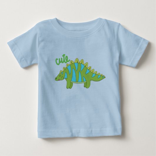 Süsse Dinosaur Baby T - Shirt (Vorderseite)