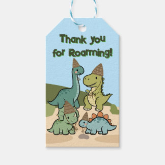 Süße Dinosaurier-Geschenkanhänger Favor-Anhänger Geschenkanhänger