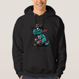 Süße Dinosaurier-Kapuzenjacke Hoodie