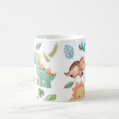 süße Dinosaurier Kinder Kaffeetasse (Mittel)