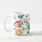 süße Dinosaurier Kinder Kaffeetasse (Links)