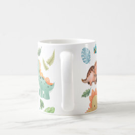 süße Dinosaurier Kinder Kaffeetasse