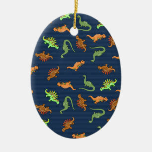 Süße Dinosaurier Muster Keramik Ornament