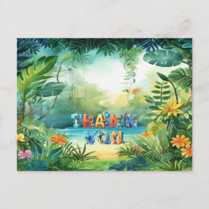 Süße Dinosaurier-Postkarte Postkarte