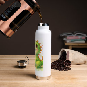 Süße Dinosaurier-Wasserflasche Trinkflasche