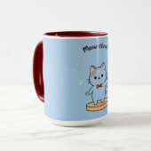 Süße Dirigenten-Tasse der Katzen-Orchester Tasse (Vorderseite Links)