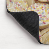 Süße Disco-Scheiben Mousepad (Ecke)