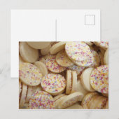 Süße Disco-Scheiben Postkarte (Vorne/Hinten)