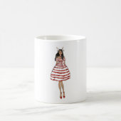 Süße Diva-WeihnachtsTasse Kaffeetasse (Mittel)