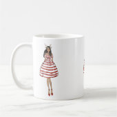 Süße Diva-WeihnachtsTasse Kaffeetasse (Links)