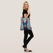 Süße Dobermann-Tasche – Passendes Geschenk für Tie Tasche (Am Model)