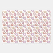 Süße Donut mit Sprinklen Geschenkpapier Set (Vorderseite)