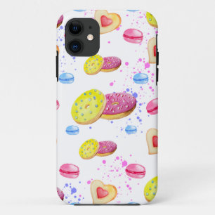 Süße Donuts mit farbenfrohen Glasmustern Case-Mate iPhone Hülle