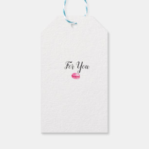 Süße Donuts mit farbenfrohen Glasmustern Geschenkanhänger