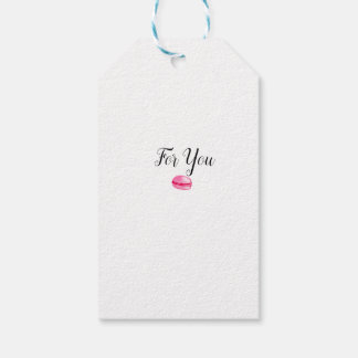 Süße Donuts mit farbenfrohen Glasmustern Geschenkanhänger