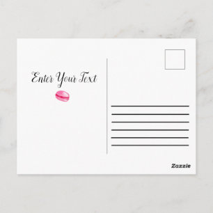 Süße Donuts mit farbenfroher Glasur Keramik-Orname Postkarte