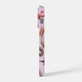 Süße Donuts Muster Handyhülle – Cute Farbige De iPhone Hülle (Linke Seite)