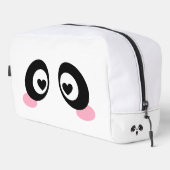 Süße doppelseitige Emoji-Kulturtasche Waschbeutel (Rechte Ecke)