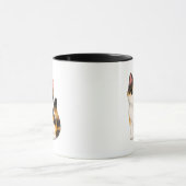 Süße Dreifarben-Kätzchen-Tasse Tasse (Zentrum)