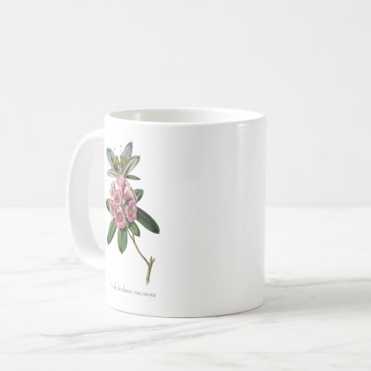 Süße Düfte des Sommers: Rhododendron Viskosum-Tass Kaffeetasse (Vorderseite Links)