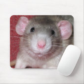 Süße Dumbo-Ratte Mousepad (Mit Mouse)