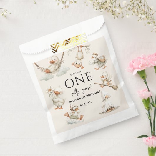 Süße Dummer Gänschen, Eine Dumme Gans 1. Party Geschenktütchen (Versiegelt)