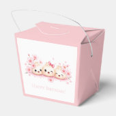 Süße Dumpling-Mädchen-Geburtstagsfeier-Mitgebrings Geschenkschachtel (Rückseite)