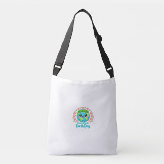 Süße Earth Day-Tasche Tragetaschen Mit Langen Trägern