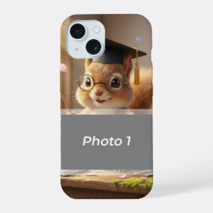Süße Eichhörnchen-Lehrer-Würdigung-iPhone-Hülle iPhone 15 Hülle