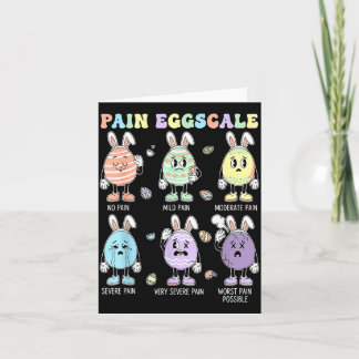 Süße Eier Schmerzskala Krankenpfleger Triage ICU B Karte